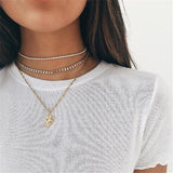 Horn Star Necklace