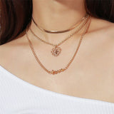 Horn Star Necklace