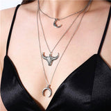 Horn Star Necklace