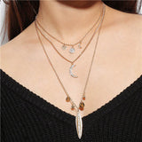 Horn Star Necklace