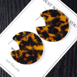 Leopard Acrylic Earrings