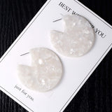 Leopard Acrylic Earrings