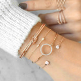 Multilayer Crystal Bracelet