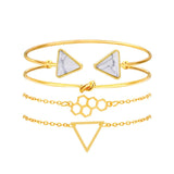 Multilayer Crystal Bracelet