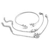 Multilayer Crystal Bracelet