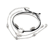 Multilayer Crystal Bracelet