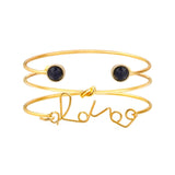 Multilayer Crystal Bracelet