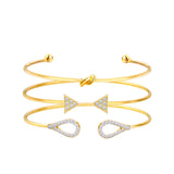 Multilayer Crystal Bracelet