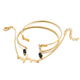 Multilayer Crystal Bracelet